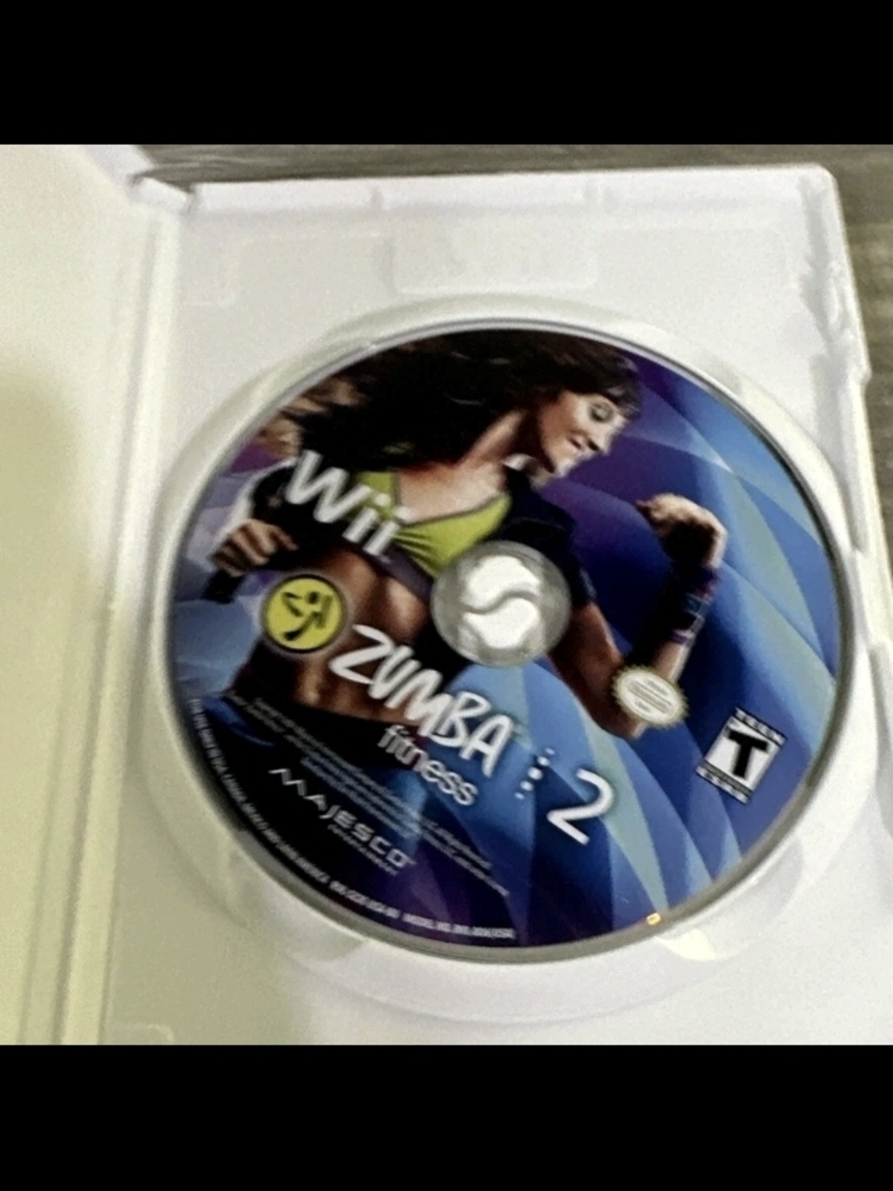 Wii Zumba Fitness 2 Game Disc